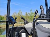2023 Caterpillar 302.7 crawler excavator interior view