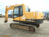 2007 Hyundai Robex 130-7 crawler excavator, side view