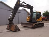 2010 Volvo ECR145D crawler excavator, side view