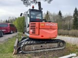 2012 Hitachi ZX85US-3 crawler excavator rear view
