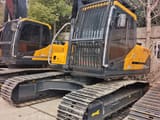 2024 Hyundai R225LC-9T crawler excavator, front three-quarter view