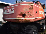 2001 Atlas 1404 M wheel excavator rear view