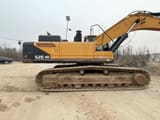 2013 Hitachi R485 crawler excavator side view