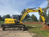 2021 Wacker Neuson ET145 crawler excavator, side profile view