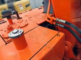 2021 Hitachi EX60-5 crawler excavator upper deck view