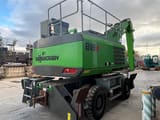 2022 Sennebogen 818-E material handler, rear three-quarter view