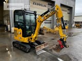 2021 Caterpillar 301.8-05A mini excavator, side view