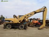 2005 Caterpillar M322C MH material handler, side view