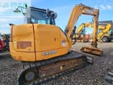2014 CASE CX80C crawler excavator, rear three-quarter view