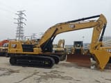 2024 Caterpillar 345GC crawler excavator, side profile view