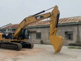 2023 Caterpillar 330D2L crawler excavator, side profile view
