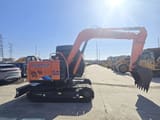 2024 Hitachi Zaxis 70 mini excavator, side profile view