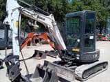 2017 Bobcat E26 crawler excavator, side view