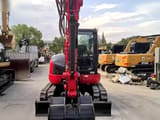 2023 Kubota KX057-4 mini excavator, front view