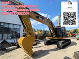 2023 Caterpillar 330D2L crawler excavator, front three-quarter view