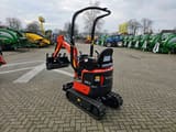 2026 Kubota U10-5 mini excavator, rear three-quarter view