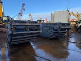 2025 Caterpillar 320 Amphibious Excavator undercarriage view