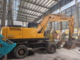 2017 Hyundai R210W-7 wheel excavator side view