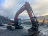 2017 Doosan DX300LC-5 crawler excavator, front-side view