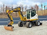 2015 Terex TW95 wheel excavator side view
