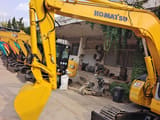 2023 Komatsu PC78US mini excavator, side profile view