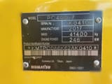 2017 Komatsu PC400-7 crawler excavator identification plate