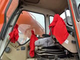 2019 Doosan DH220 crawler excavator interior cab view