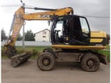 2011 JCB JS160W wheel excavator side view