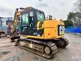 2011 Caterpillar 311D LRR crawler excavator, rear three-quarter view