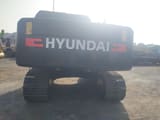 2025 Hyundai R210 crawler excavator rear view