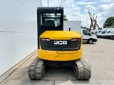 2018 JCB 48Z-1 mini excavator, rear view
