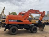 2019 Doosan DH150W-7 wheel excavator, side profile view