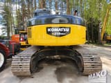 2010 Komatsu PC228USLC-3 crawler excavator rear view