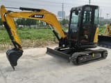 2023 Sany SY35U mini excavator, side view