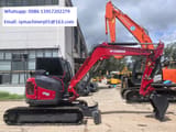 2024 Yanmar ViO85 mini excavator side view