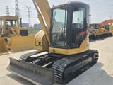 2022 Caterpillar 308C mini excavator, front three-quarter view