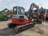 2003 Takeuchi TB80FR mini excavator, side view
