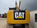 2019 Caterpillar 313FL crawler excavator, rear view