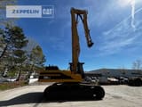 1996 Caterpillar 330LN demolition excavator side view