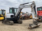 2013 Bobcat E60 mini excavator, side view