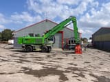 2023 Sennebogen 821 E material handler side view