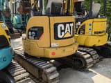 2022 Caterpillar 302C CR mini excavator rear view