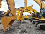 2022 Caterpillar 329D crawler excavator, front bucket view