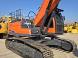 2024 Doosan DX300LC-AC crawler excavator, rear three-quarter view
