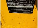 2017 Komatsu PC26MR-3 mini excavator identification plate