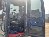 2018 Hitachi ZX55UR mini excavator cab interior view