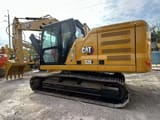 2021 Caterpillar 320GC crawler excavator, side profile view