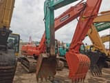 2016 Doosan DH225LC-7 crawler excavator, rear three-quarter view