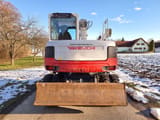 2013 Takeuchi TB175 W wheel excavator rear view