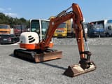 2008 Terex TC 50 mini excavator, front three-quarter view